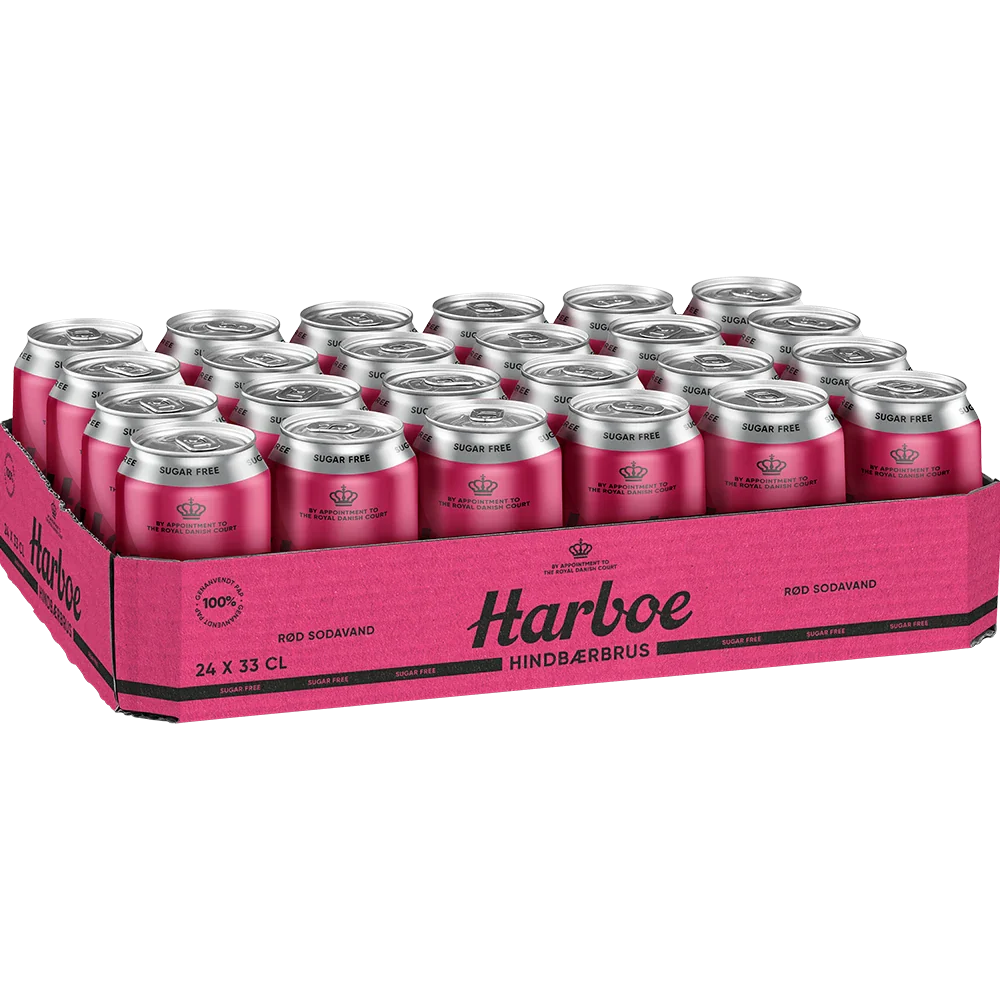 Harboe Hindbær 0% Sugar