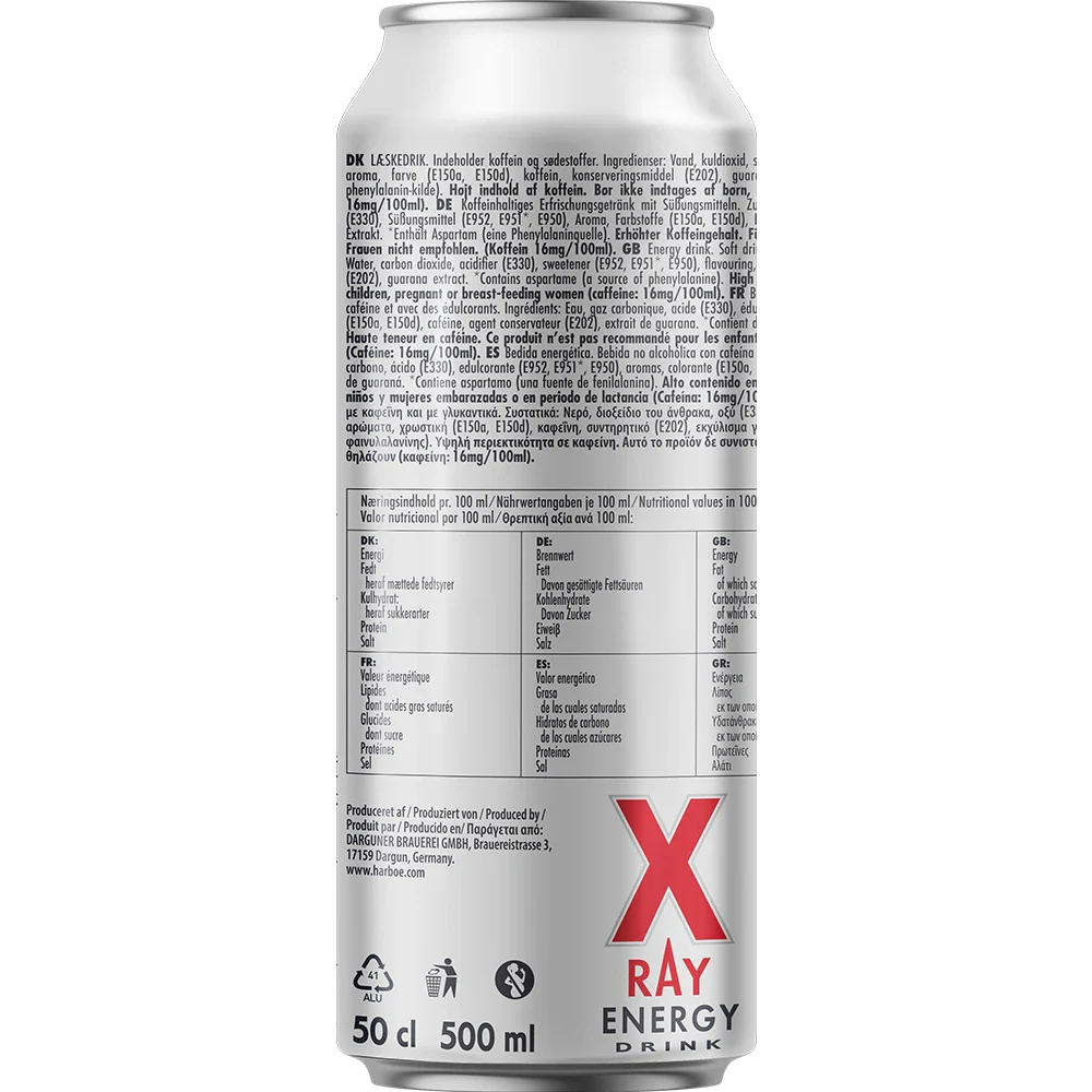 X-Ray Energy sukkerfri