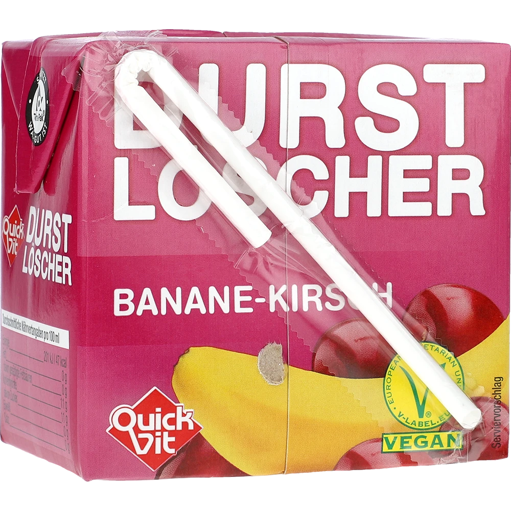 QV Durstlöscher Banane-Sauerkirsch