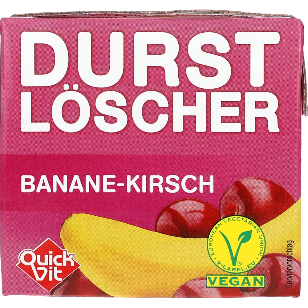 QV Durstlöscher Banane-Sauerkirsch