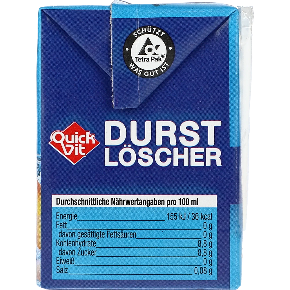 QV Durstlöscher Eistee Pfirsich