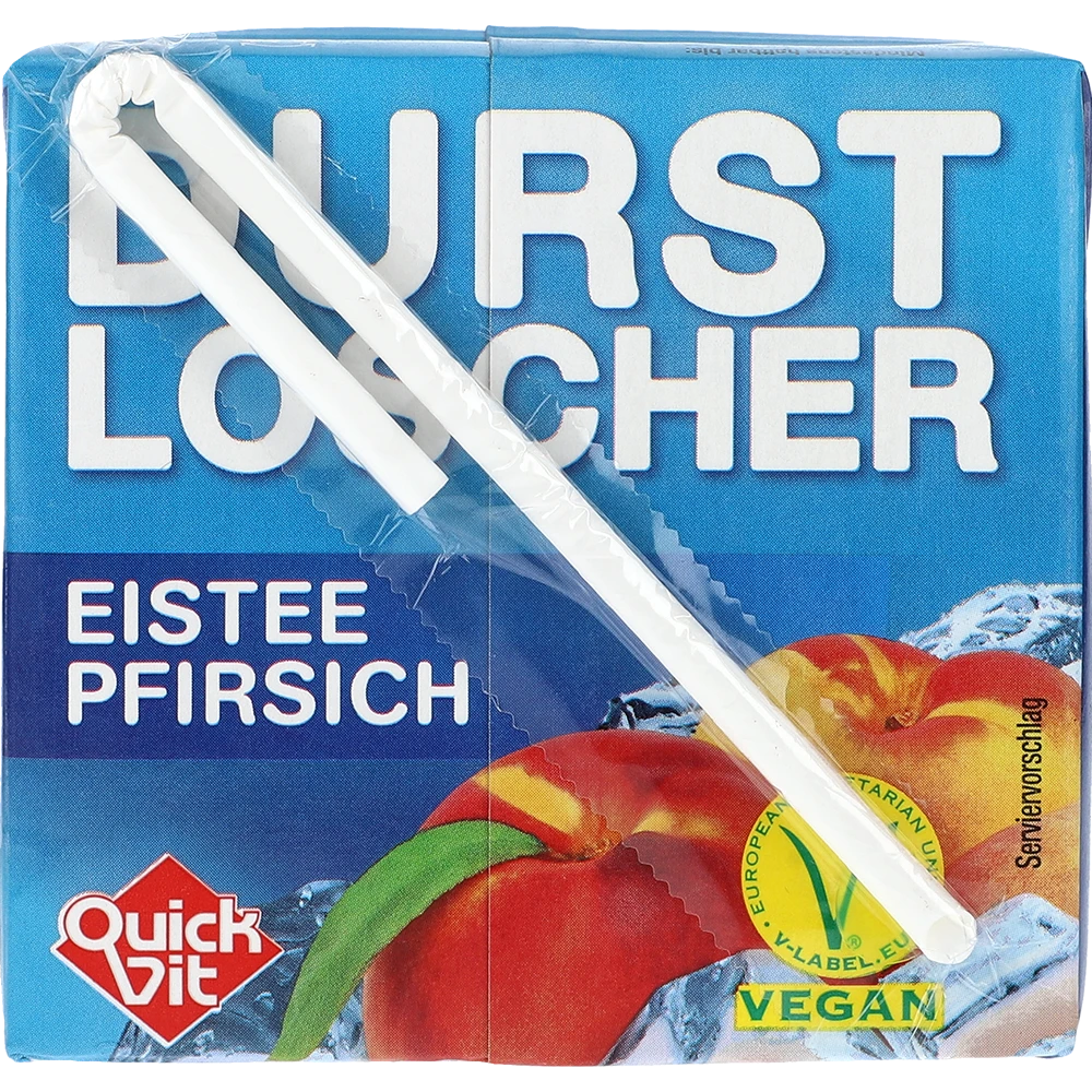 QV Durstlöscher Eistee Pfirsich