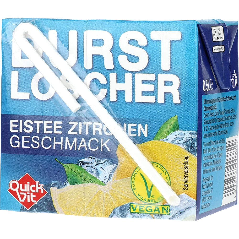 QV Durstlöscher Eistee Zitrone