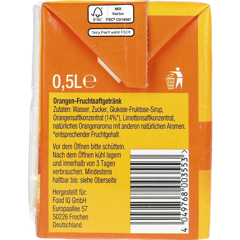 QV Durstlöscher Orange