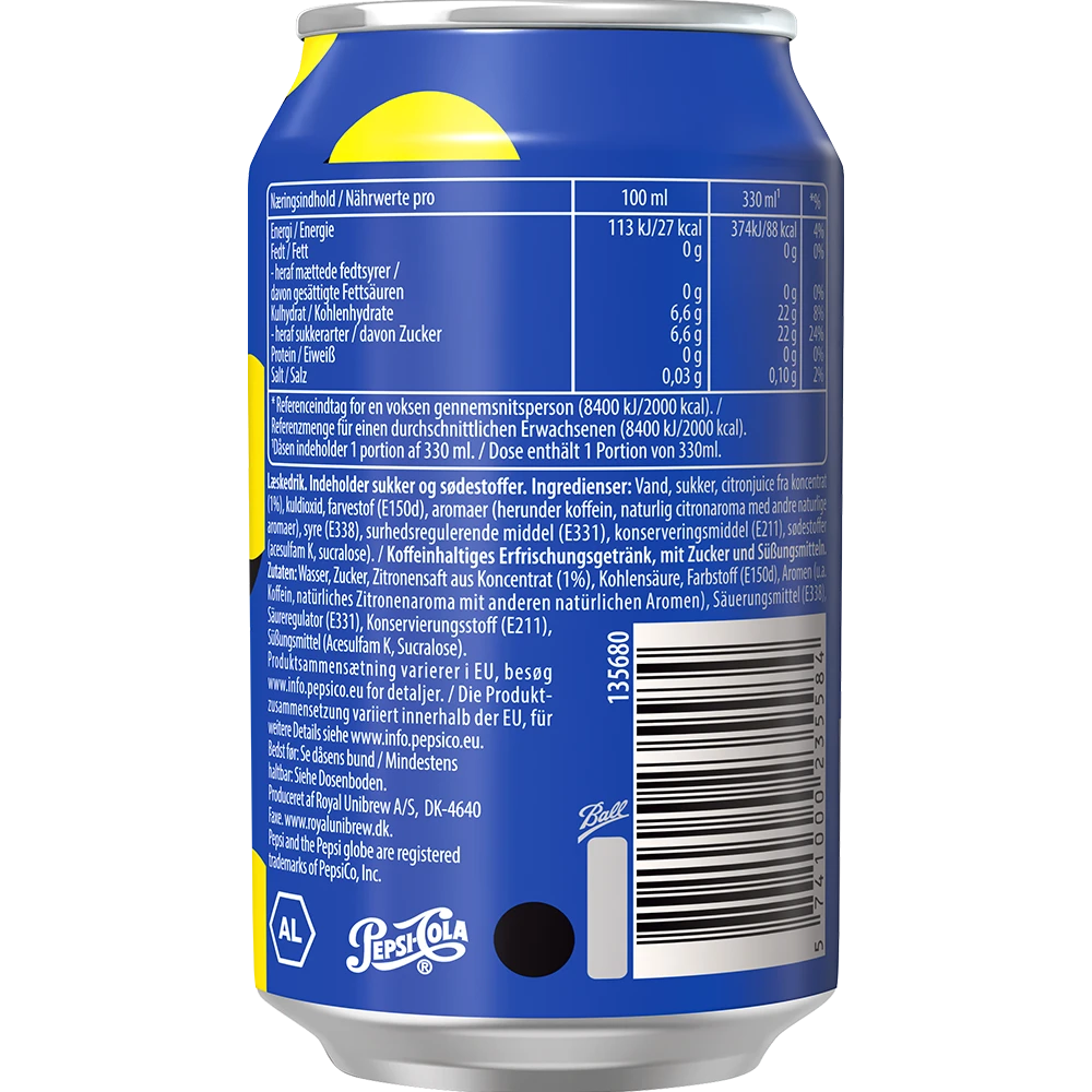 Pepsi Lemon