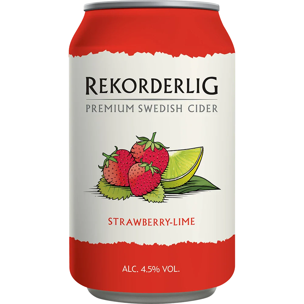 Rekorderlig Jordgubbe-Lime