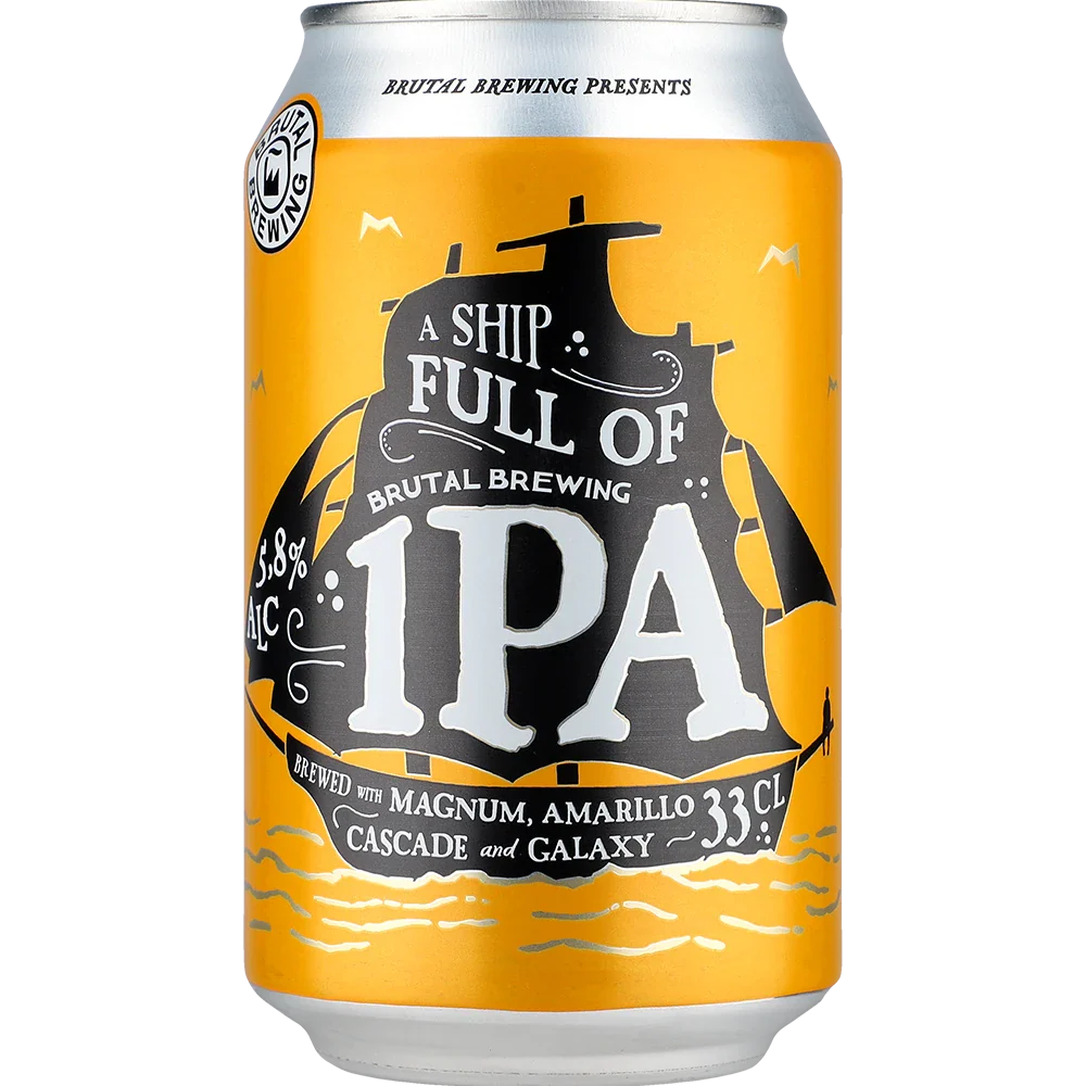 Brutal Brewing Et skib fyldt med IPA