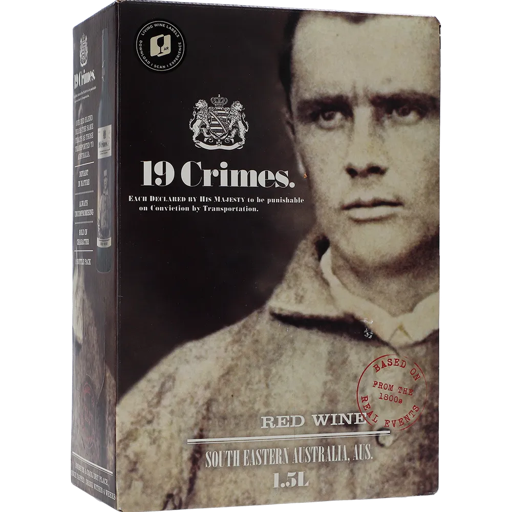 19 Crimes Rött Vin