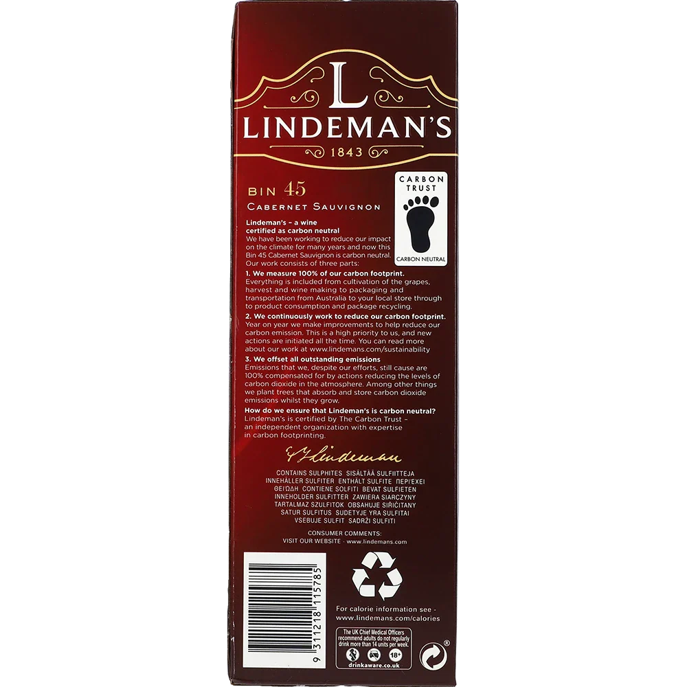 Lindeman's BIN 45 Cabernet Sauvignon