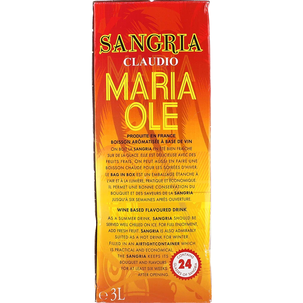 Maria Ole Sangria Red