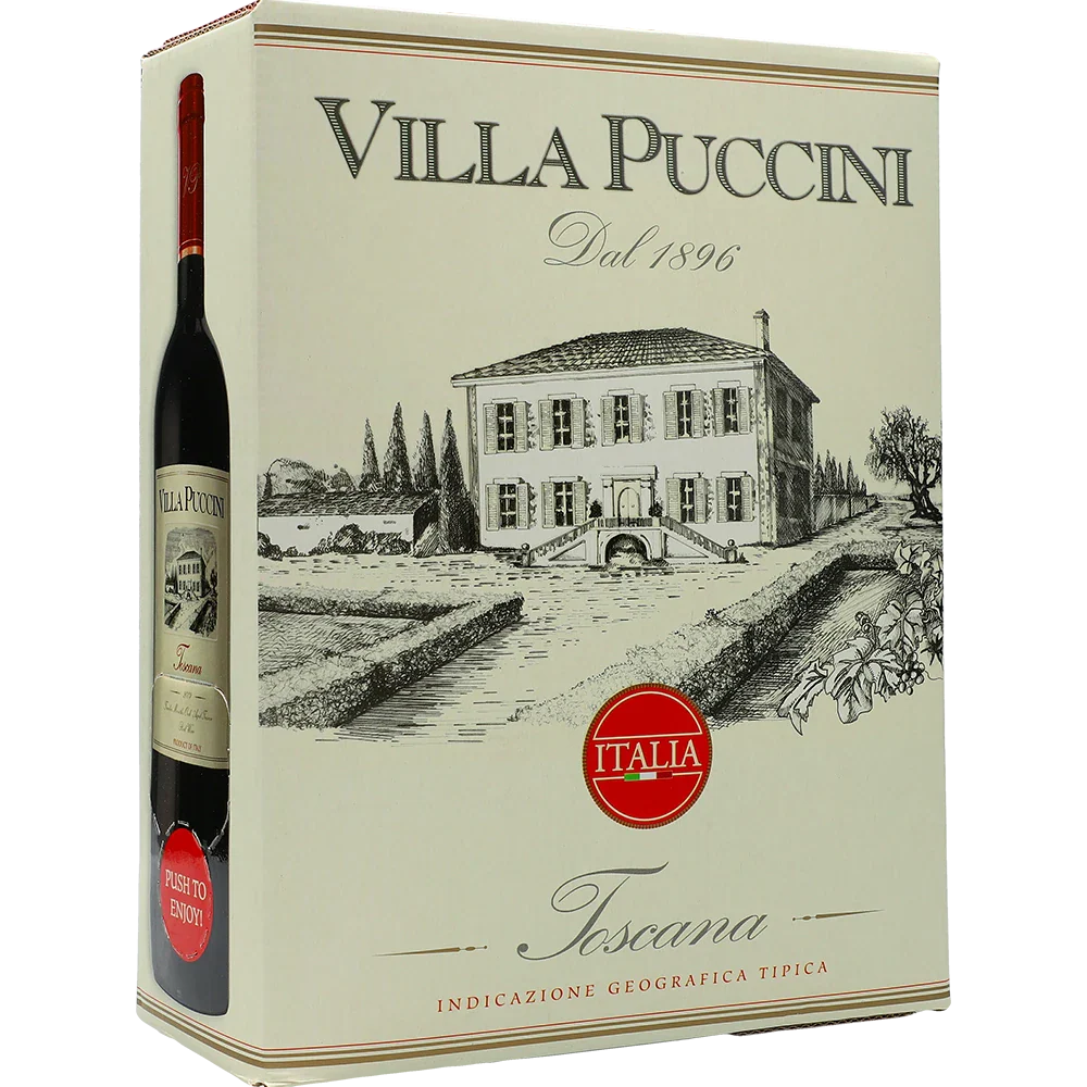 Villa Puccini Oak Aged Red Wine