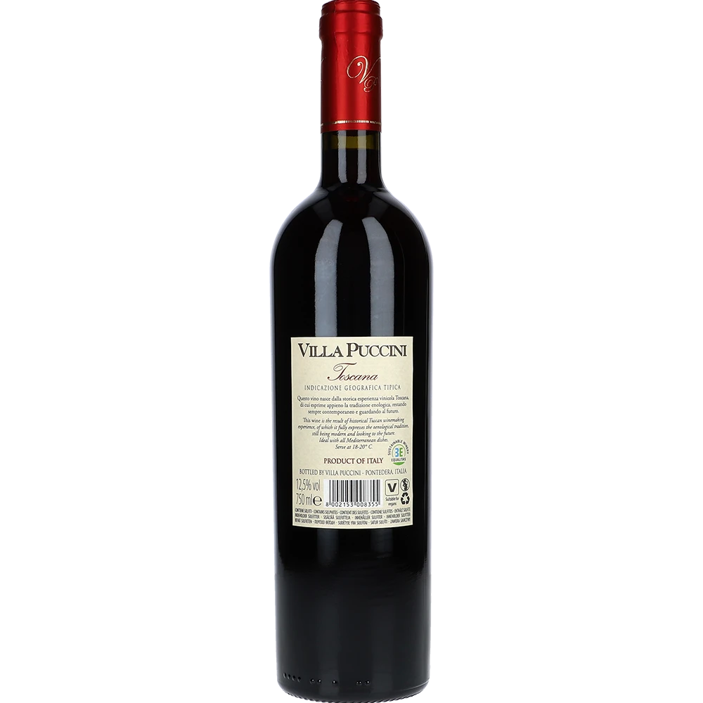 Villa Puccini Toscana Rosso fadlagret