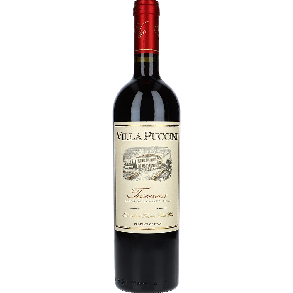 Villa Puccini Toscana Rosso fadlagret