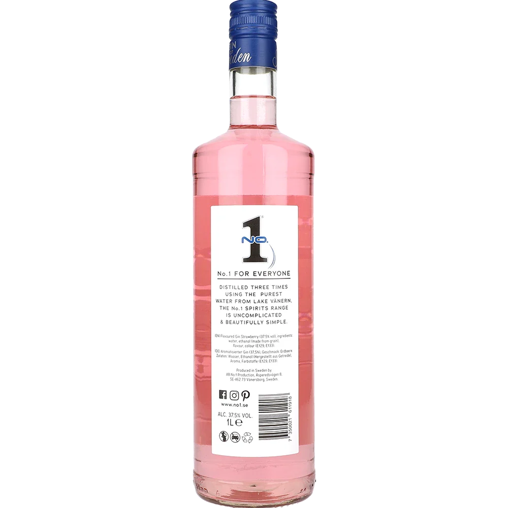Nr. 1 Premium Dry Gin Jordbær