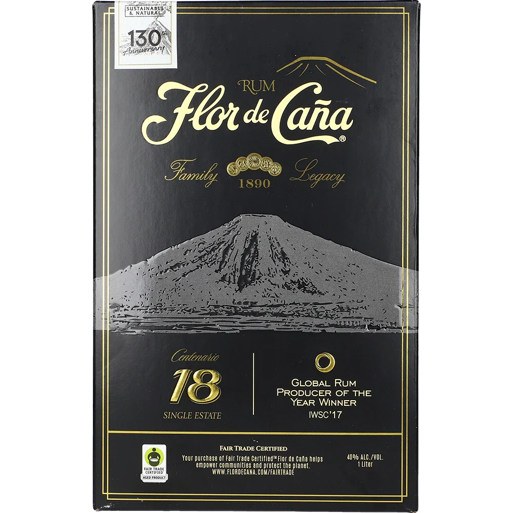 Flor de Caña Centenario Gold 18 år