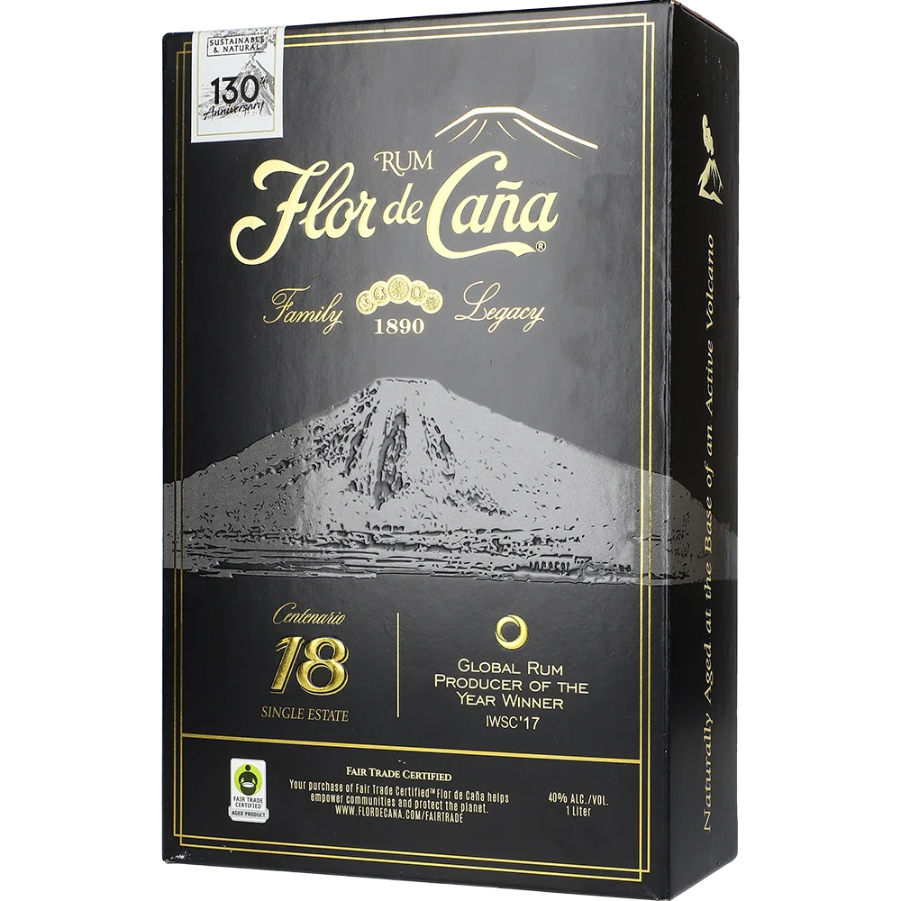 Flor de Caña Centenario Gold 18 år
