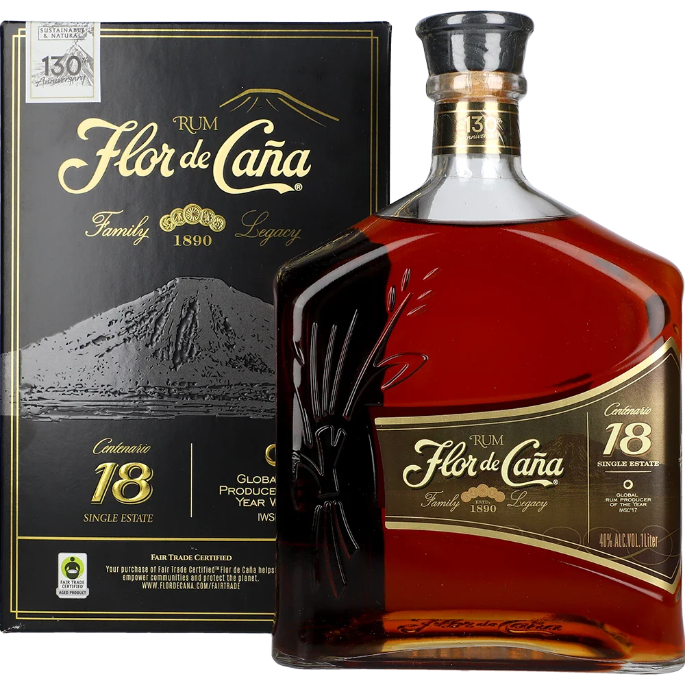 Flor de Caña Centenario Gold 18 år