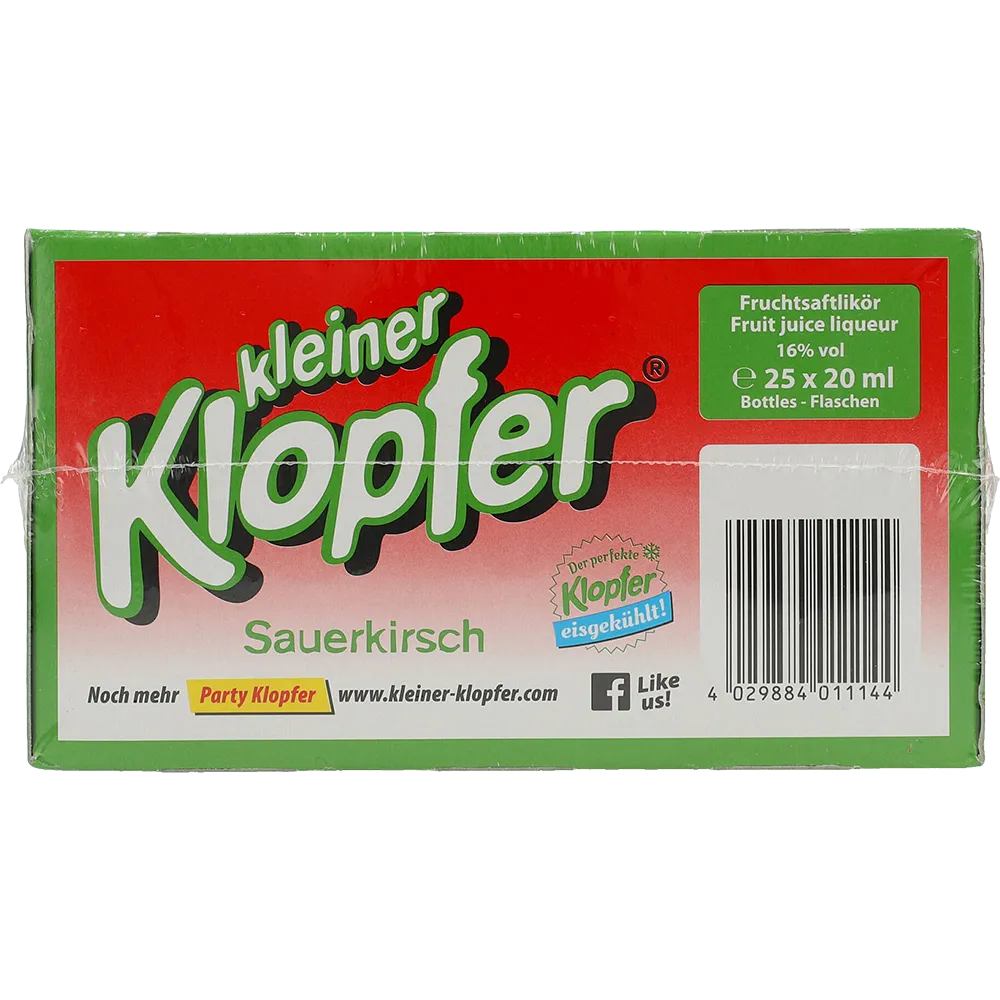 Kleiner Klopfer Sauerkirsch