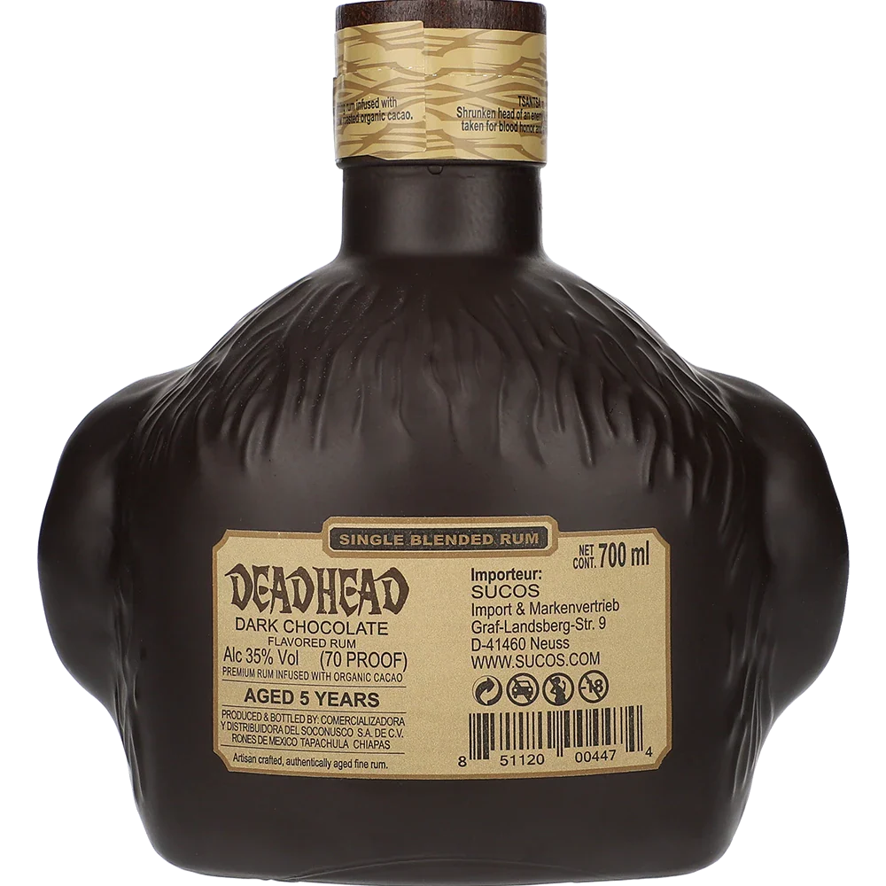 Ron Deadhead Cask Aged Rum Dark Chocolate