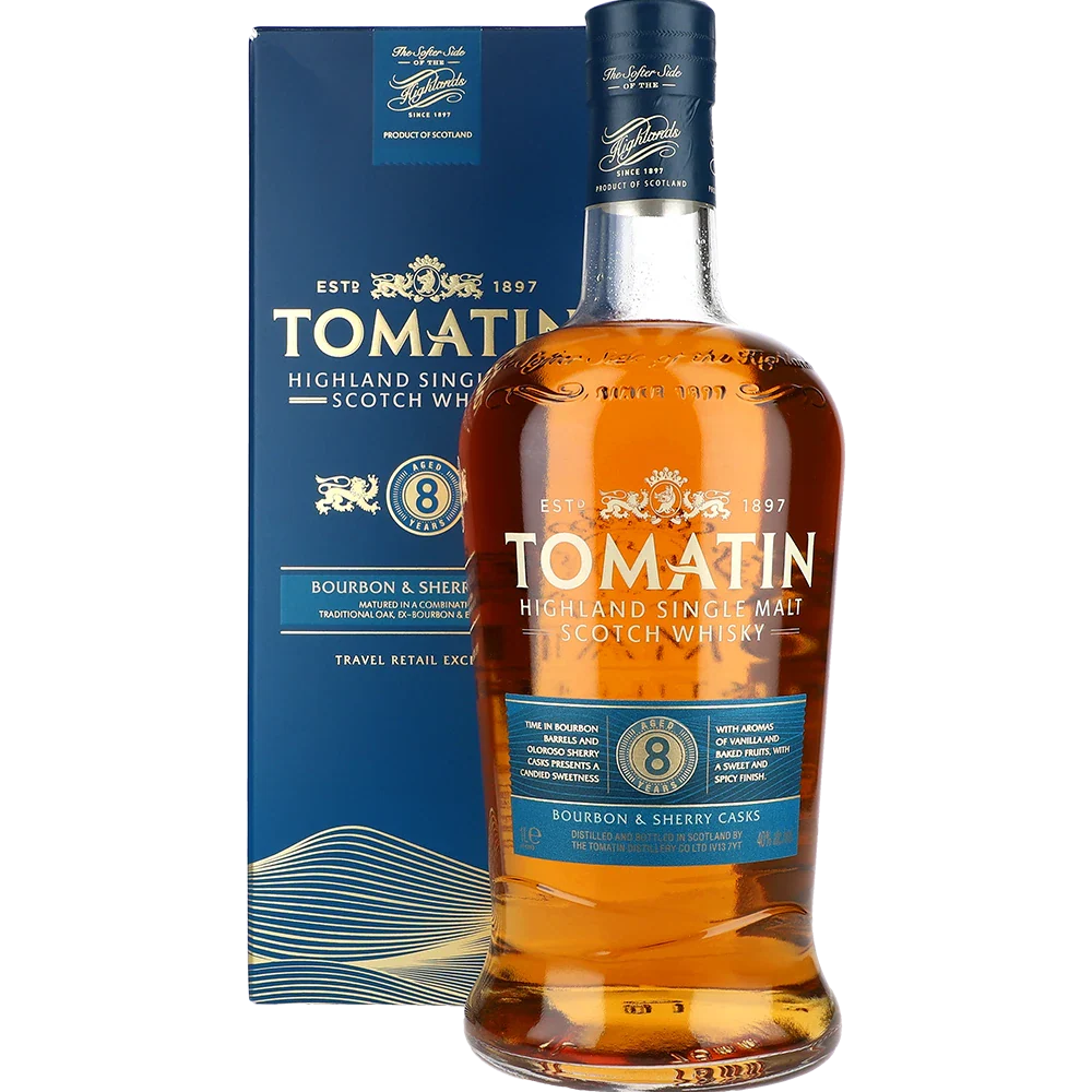 Tomatin Bourbon & Sherry Casks 8 år