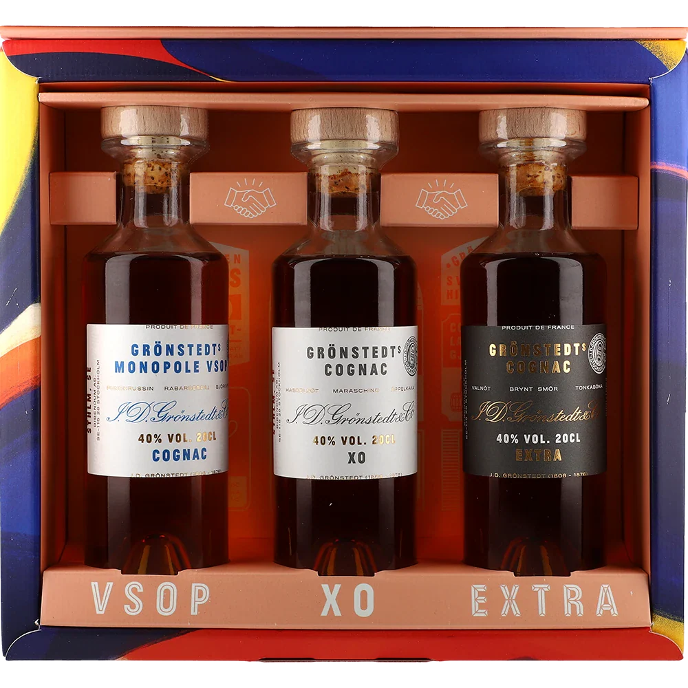 Grönstedts Presentförpackning Cognac
