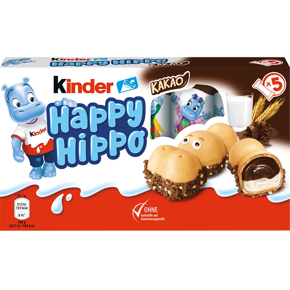 Ferrero Kinder Happy Hippo Cacao