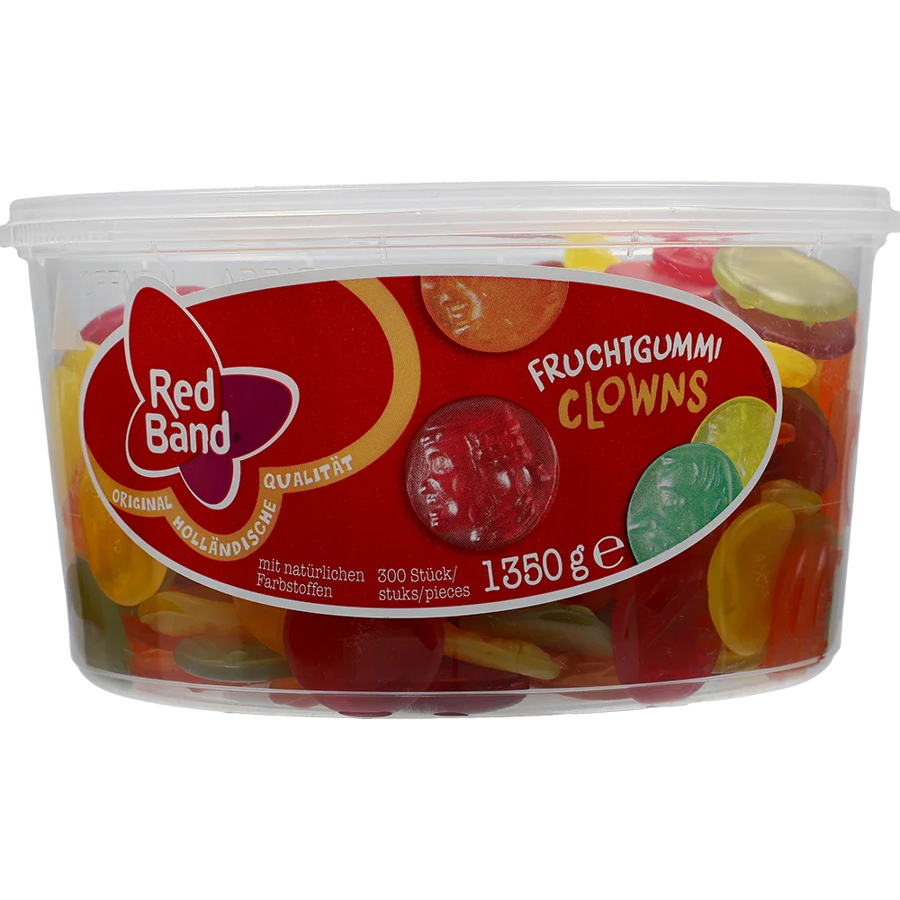 Red Band Frugtgummi Klovne