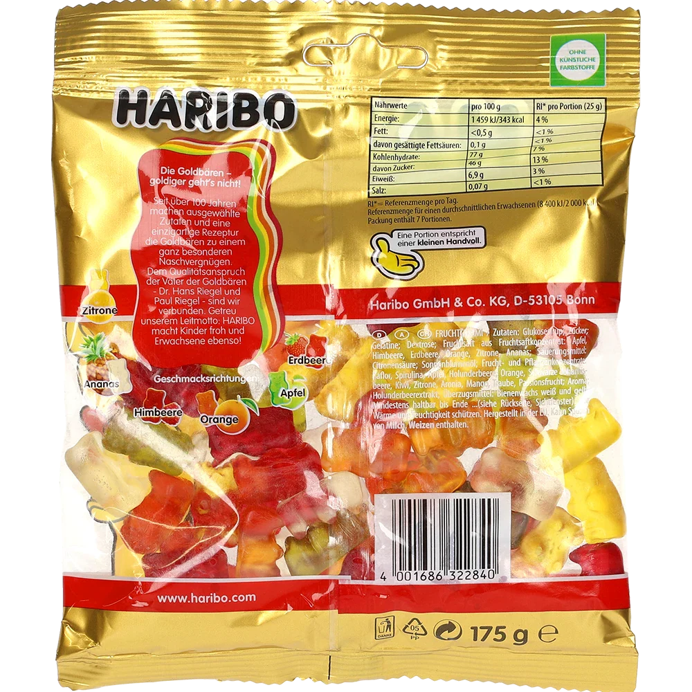 Haribo DE Gold Bears