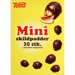Toms Mini Skildpadder Mørk Chokolade 30 stk