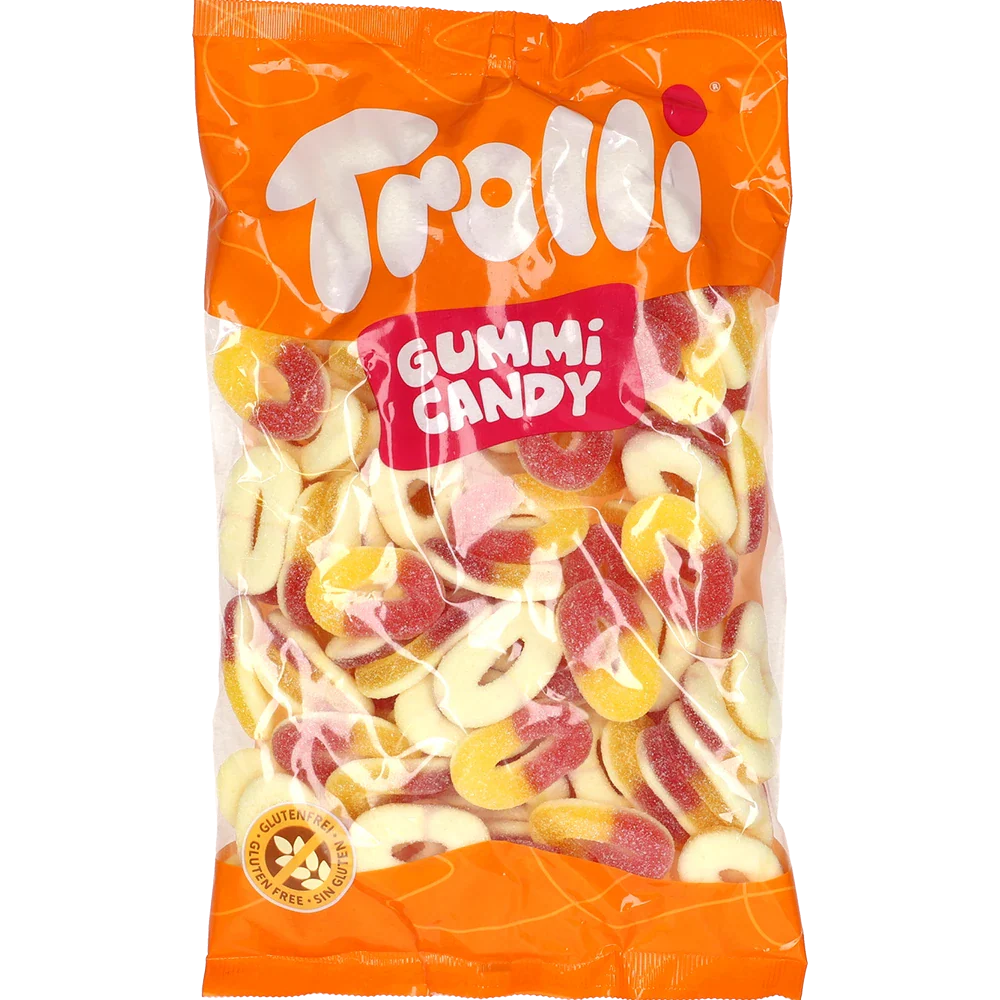 Trolli Persikoringar