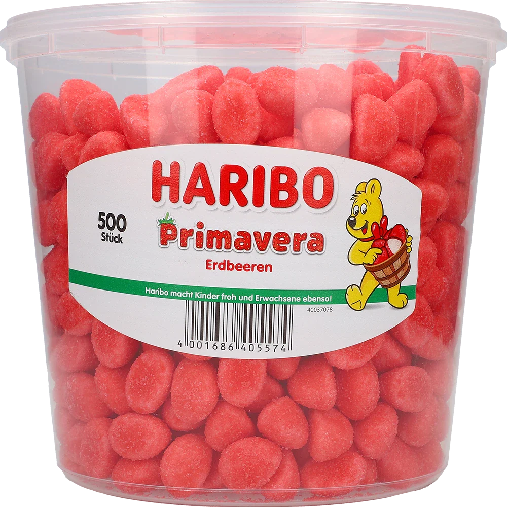 Haribo DE Primavera Jordbær