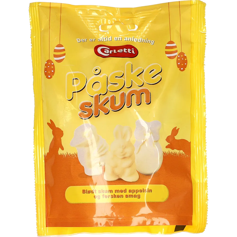 Carletti Påskeskum Apelsin Persikosmak