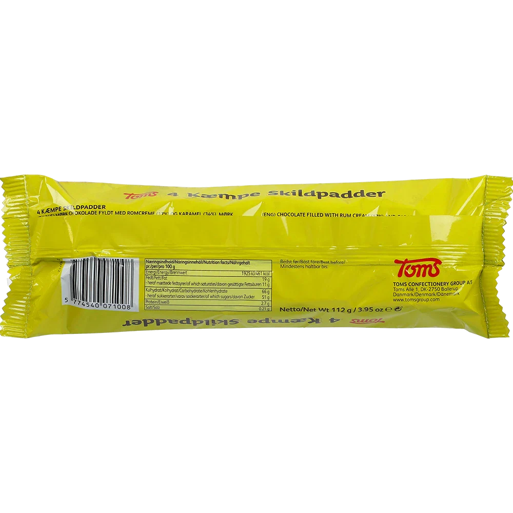 Toms Kæmpe Skildpadder 4er