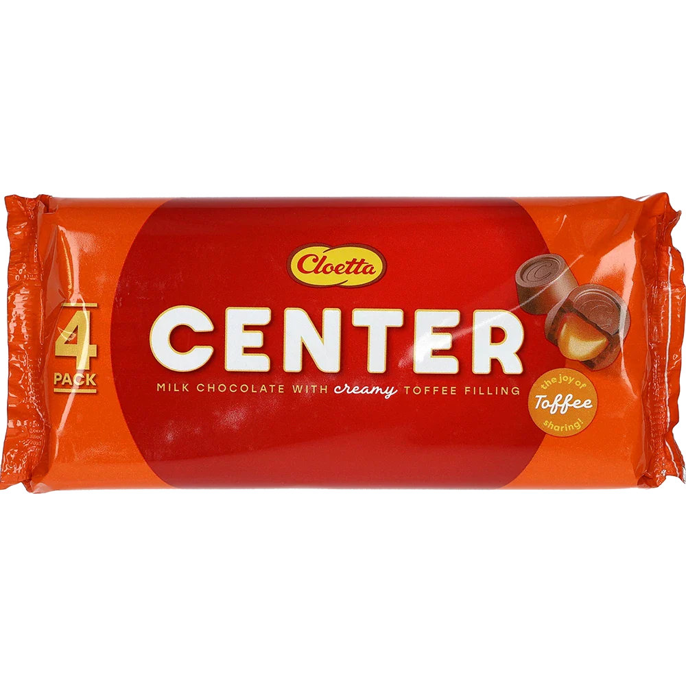 Cloetta Center Rulle 4pk