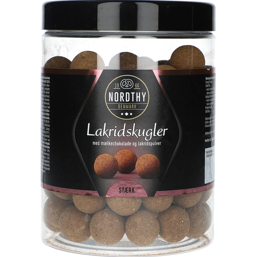 Nordthy Lakritskulor Stark