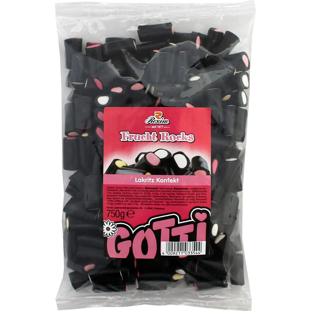 Rexim Gotti Lakrids Frugt Rocks
