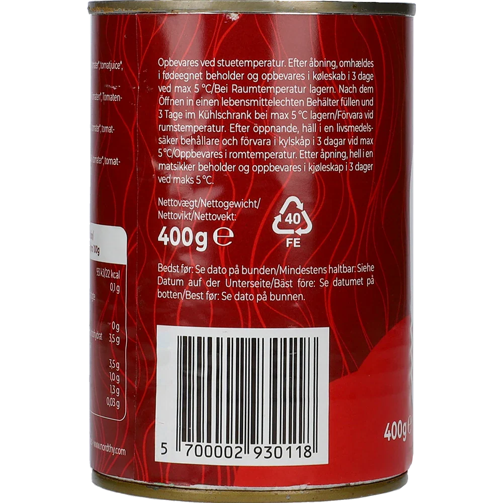 TON geschälte Tomaten