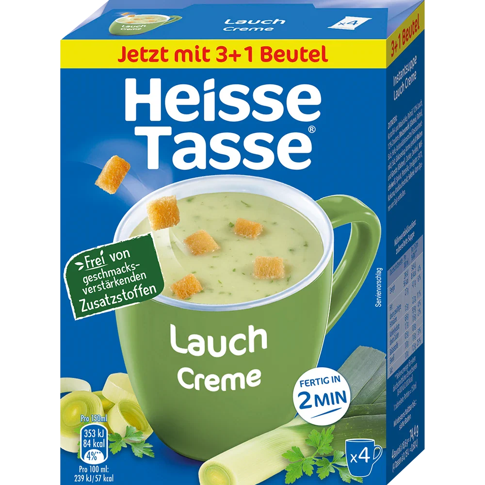 Erasco Heisse Tasse Lauch-Creme
