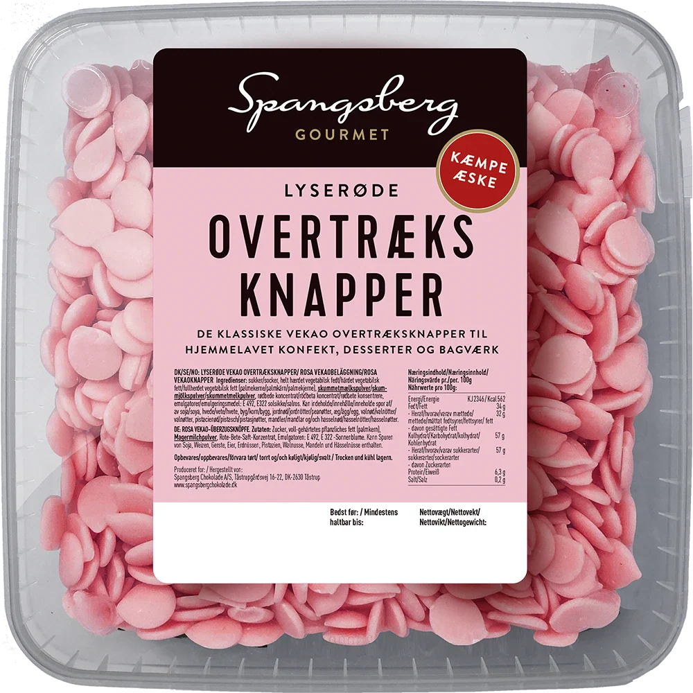 Spangsberg Kuvertüre rot