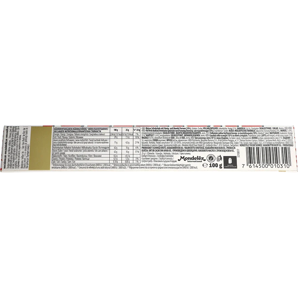 Toblerone White