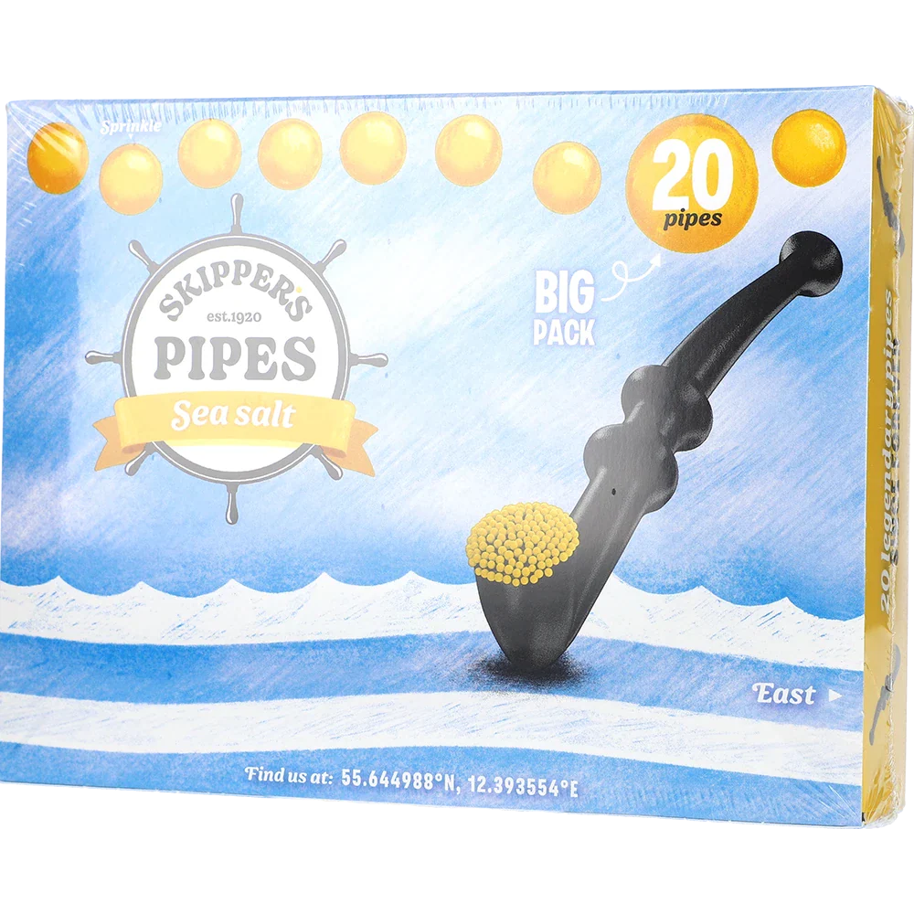 Malaco Skippers Pipes Havsalt