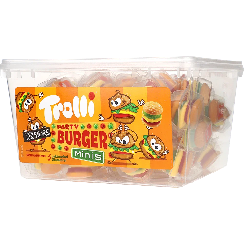 Trolli Mini Burger 60-pack
