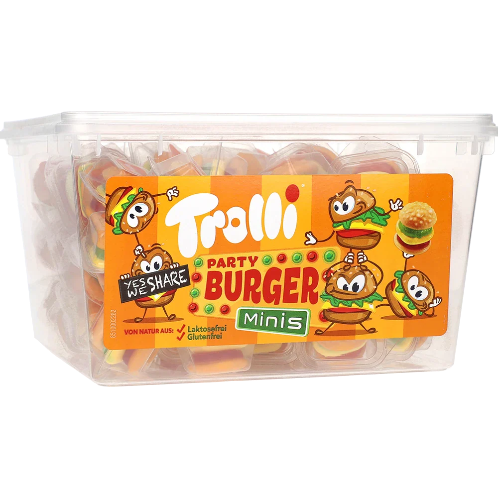 Trolli Mini Burger 60-pack