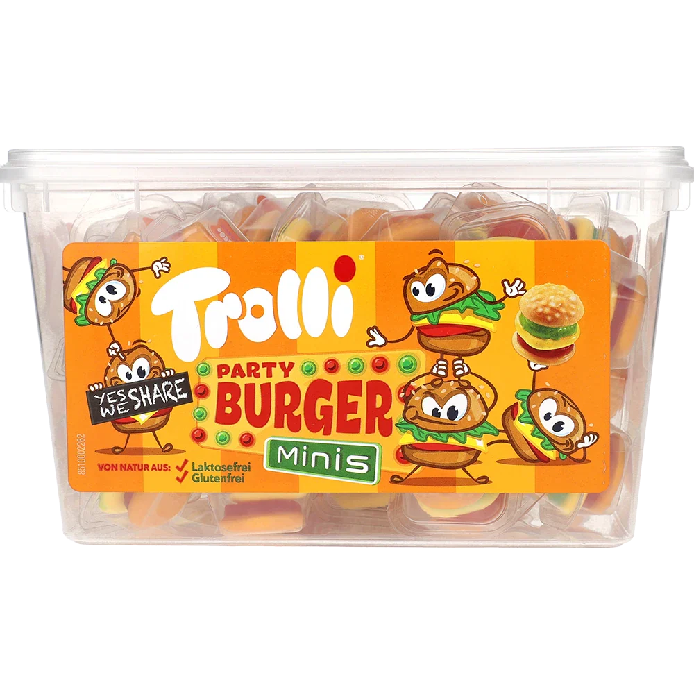 Trolli Mini Burger 60-pack