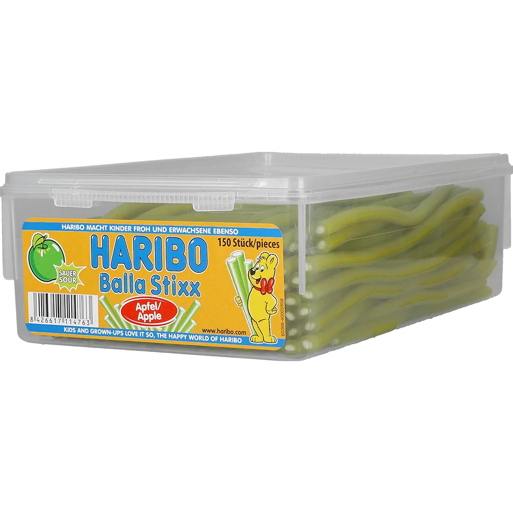 Haribo DE Balla Stixx Apfel