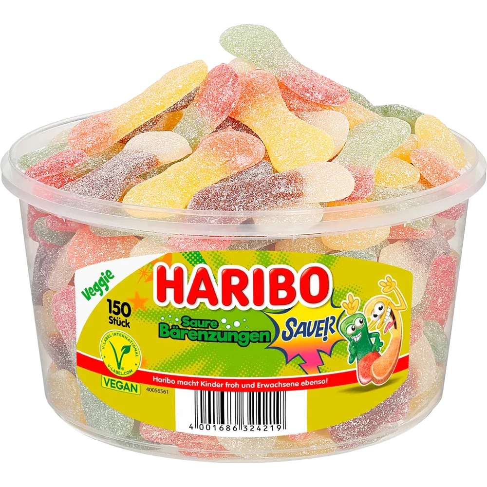 Haribo DE Sure Bjørnetunger