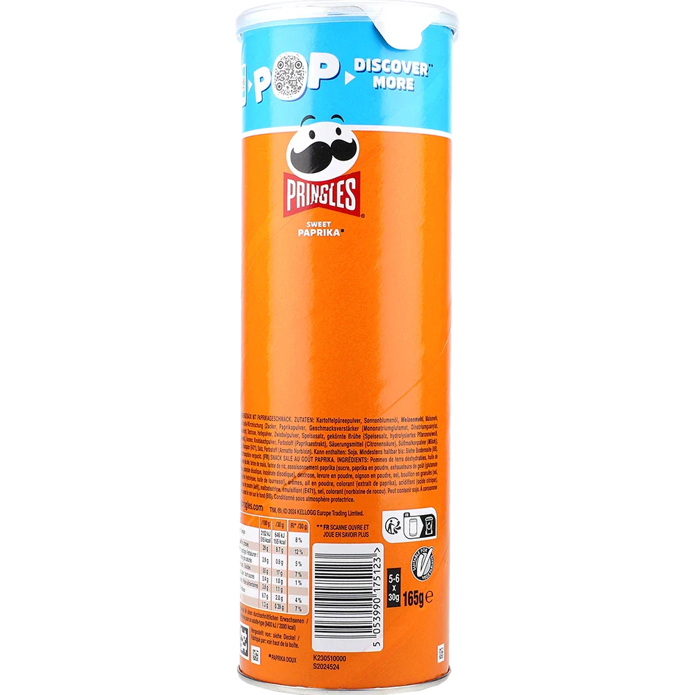 Pringles Söt Paprika
