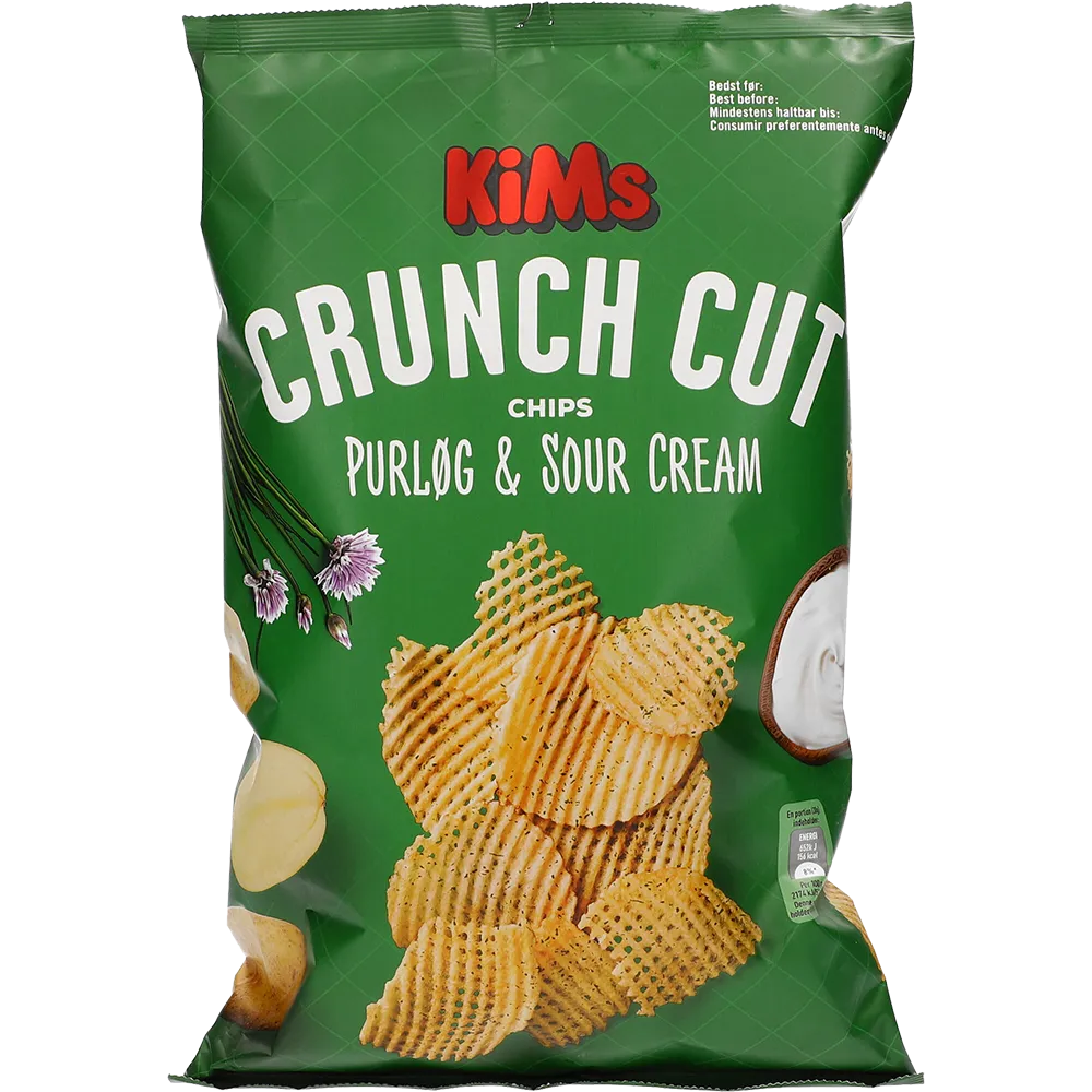 Kims Crunch Cut Purløg & Creme Fraiche