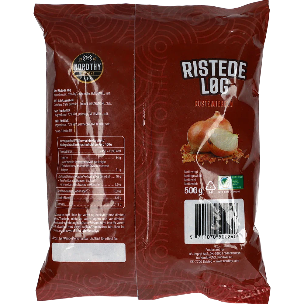 Nordthy Ristad lök Röstzwiebeln