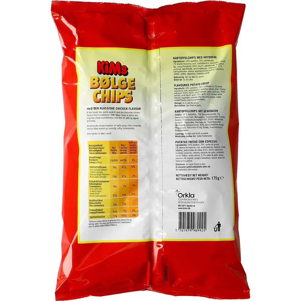 Kims Bølgechips Original
